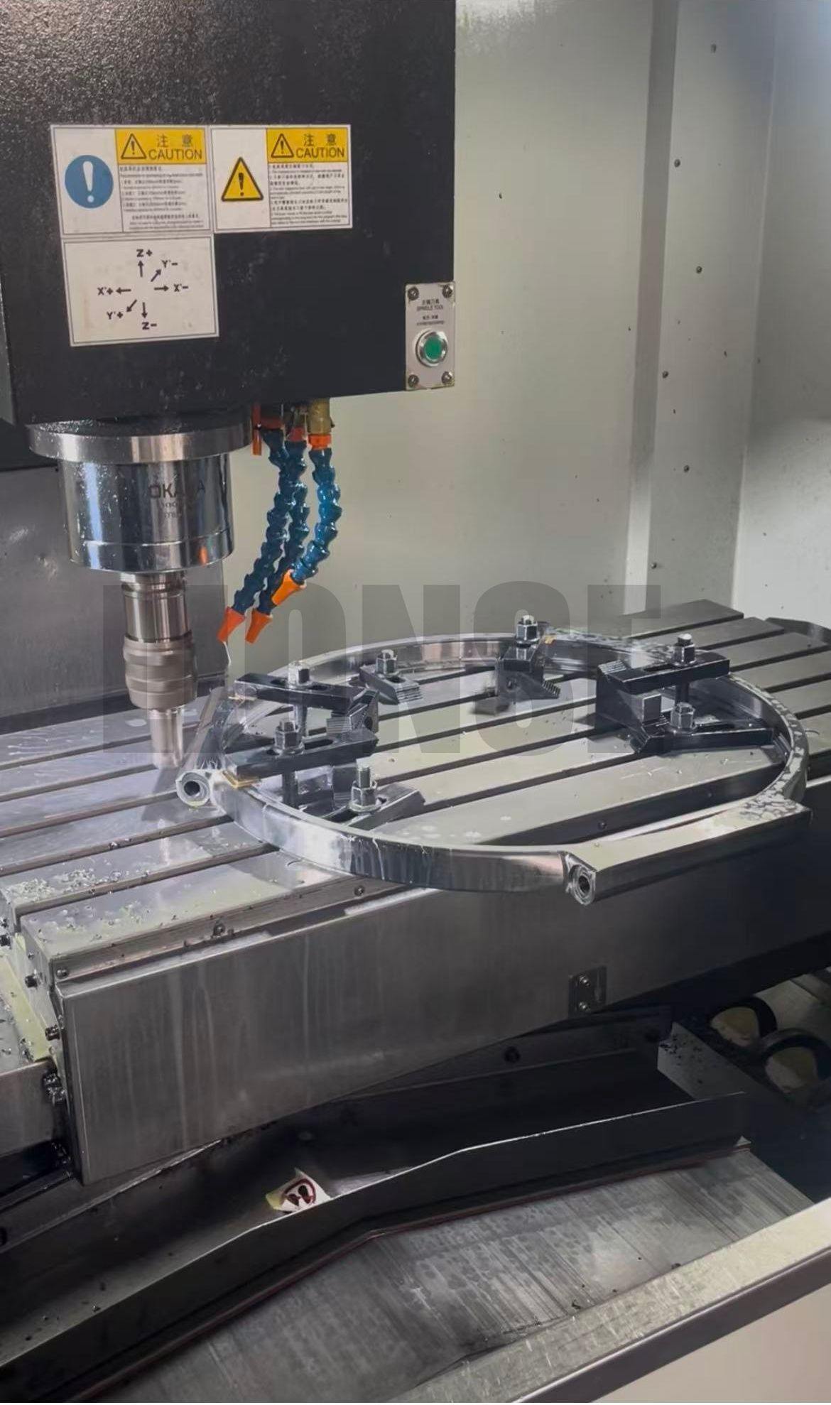 대형 보어 스테인레스 스틸 멀티 그루브 잠금 링 맞춤형 러그